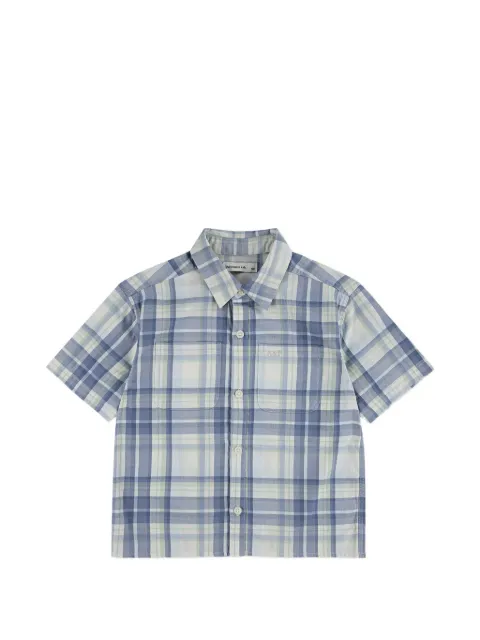ABERCROMBIE FITCH KIDS camisa con bolsillo y motivo de cuadros