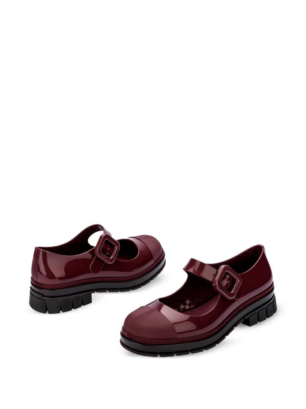 Melissa June pumps met gesp Rood