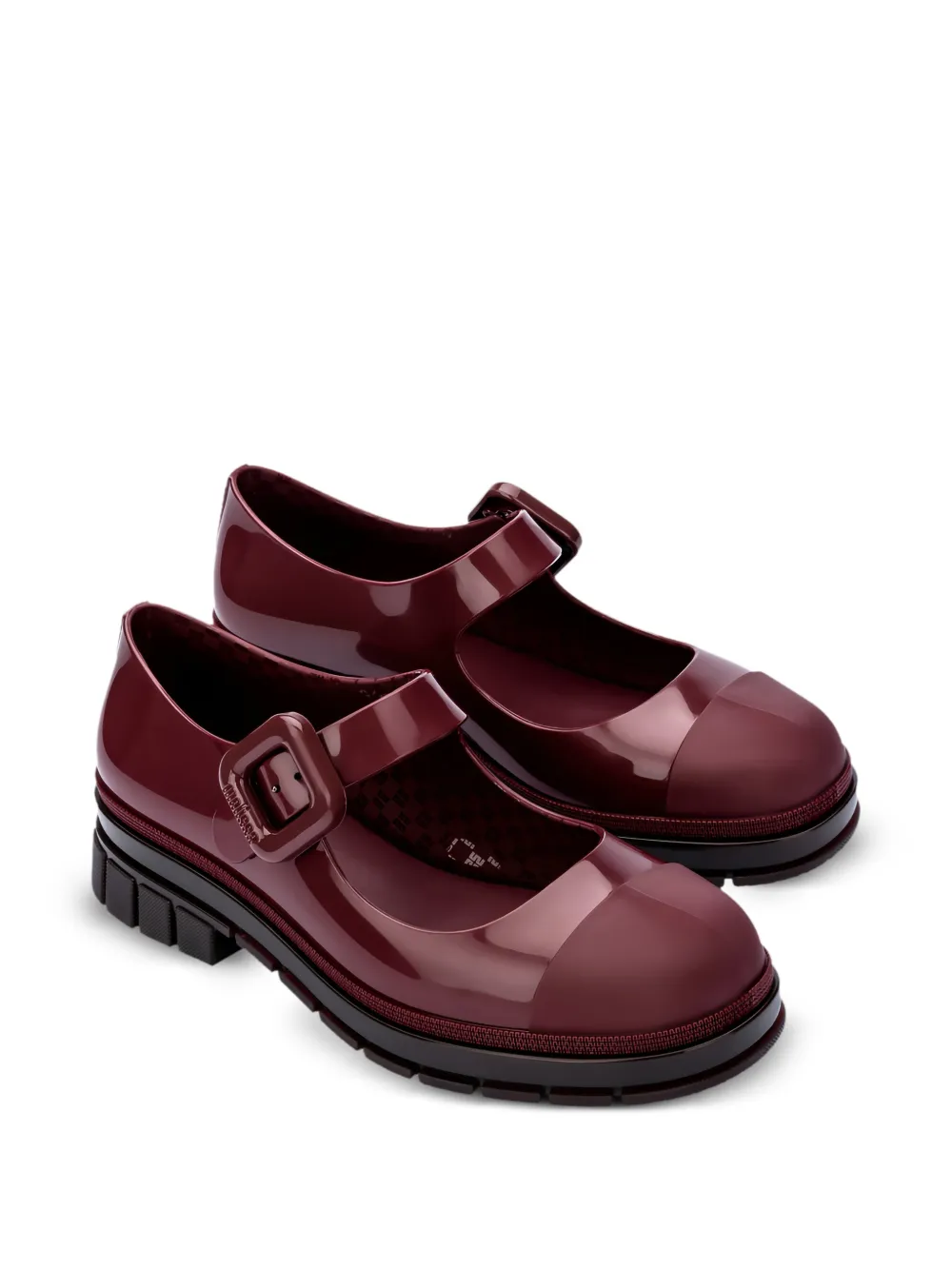 Melissa June pumps met gesp Rood