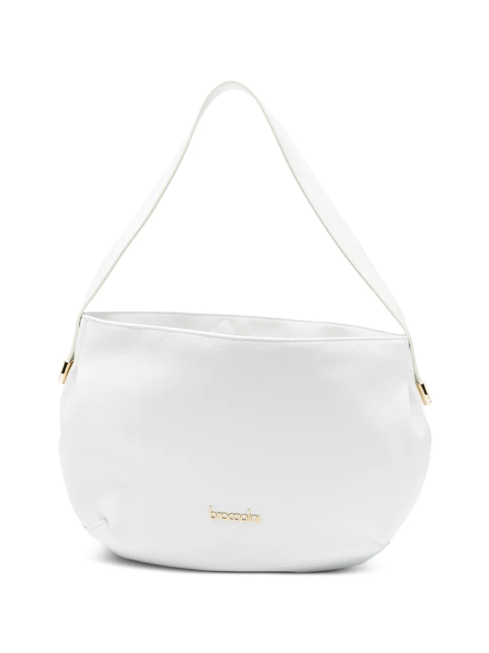 Braccialini Ariel leather shoulder bag - Bianco