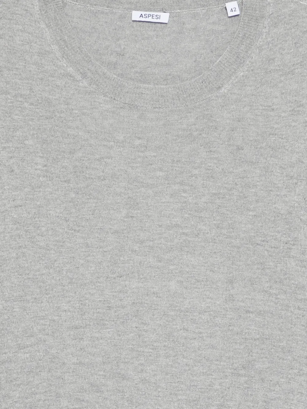  Aspesi Crew Neck Short-sleeve T-shirt - Grey 