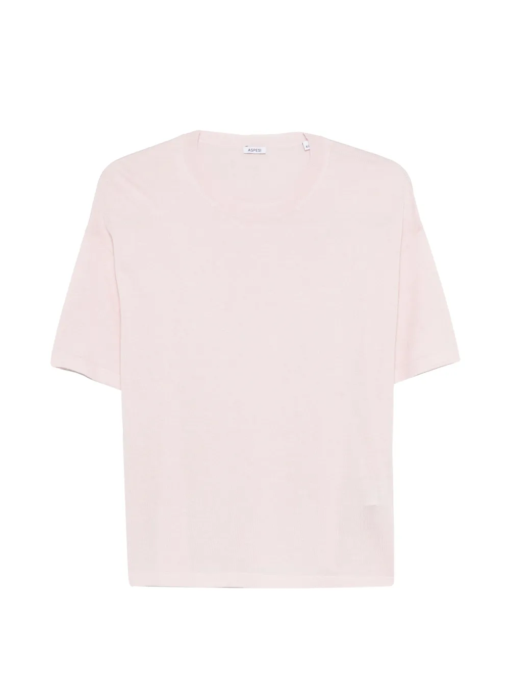 ASPESI T-shirt girocollo a maniche corte - Rosa