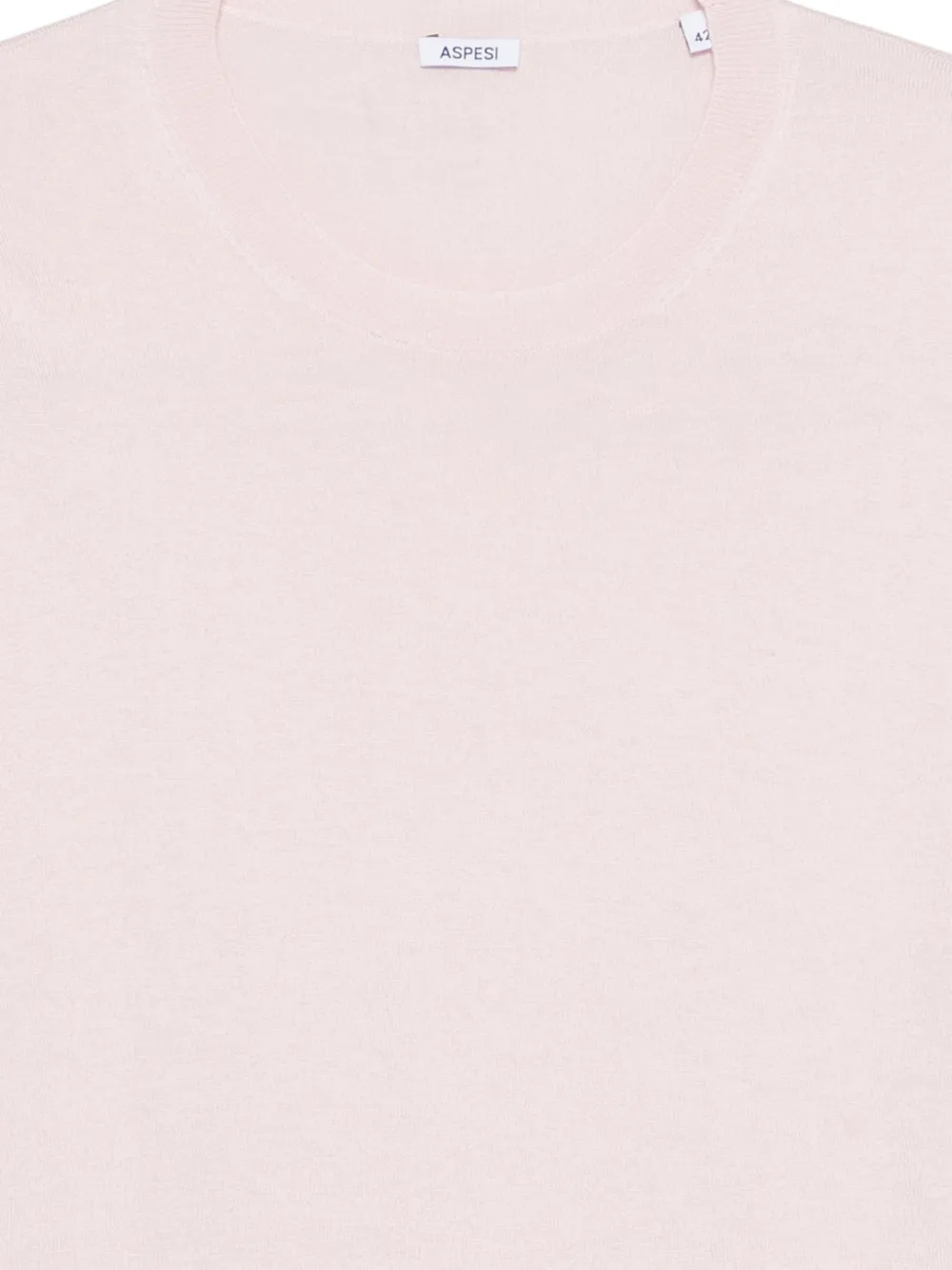  Aspesi Crew Neck Short-sleeve T-shirt - Pink 