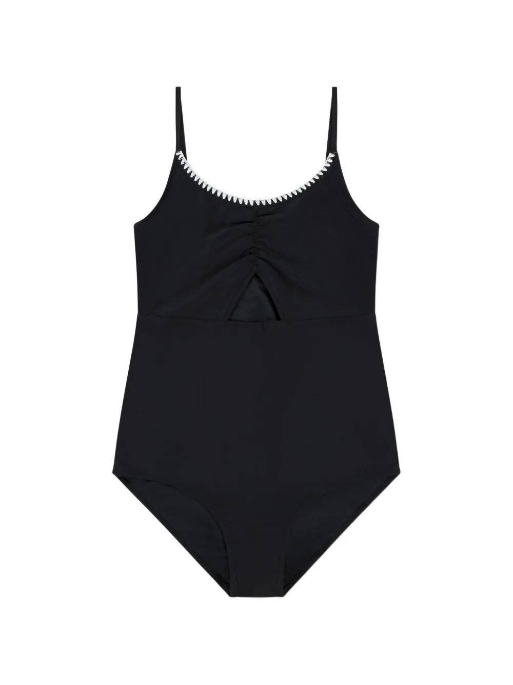 ABERCROMBIE FITCH KIDS scallop-trim swimsuit - Nero