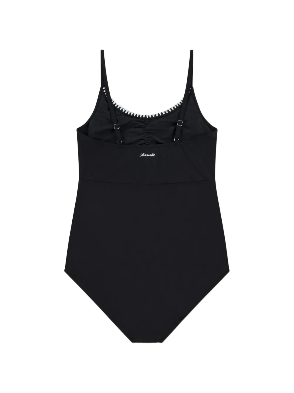 ABERCROMBIE FITCH KIDS Badpak met gewelfde afwerking Zwart