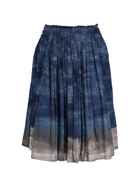 Prada Pre-Owned ruffled mini skirt