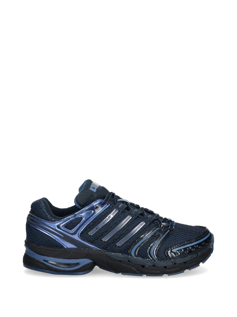 Adidas Adistar Control 5 striped sneakers Blauw
