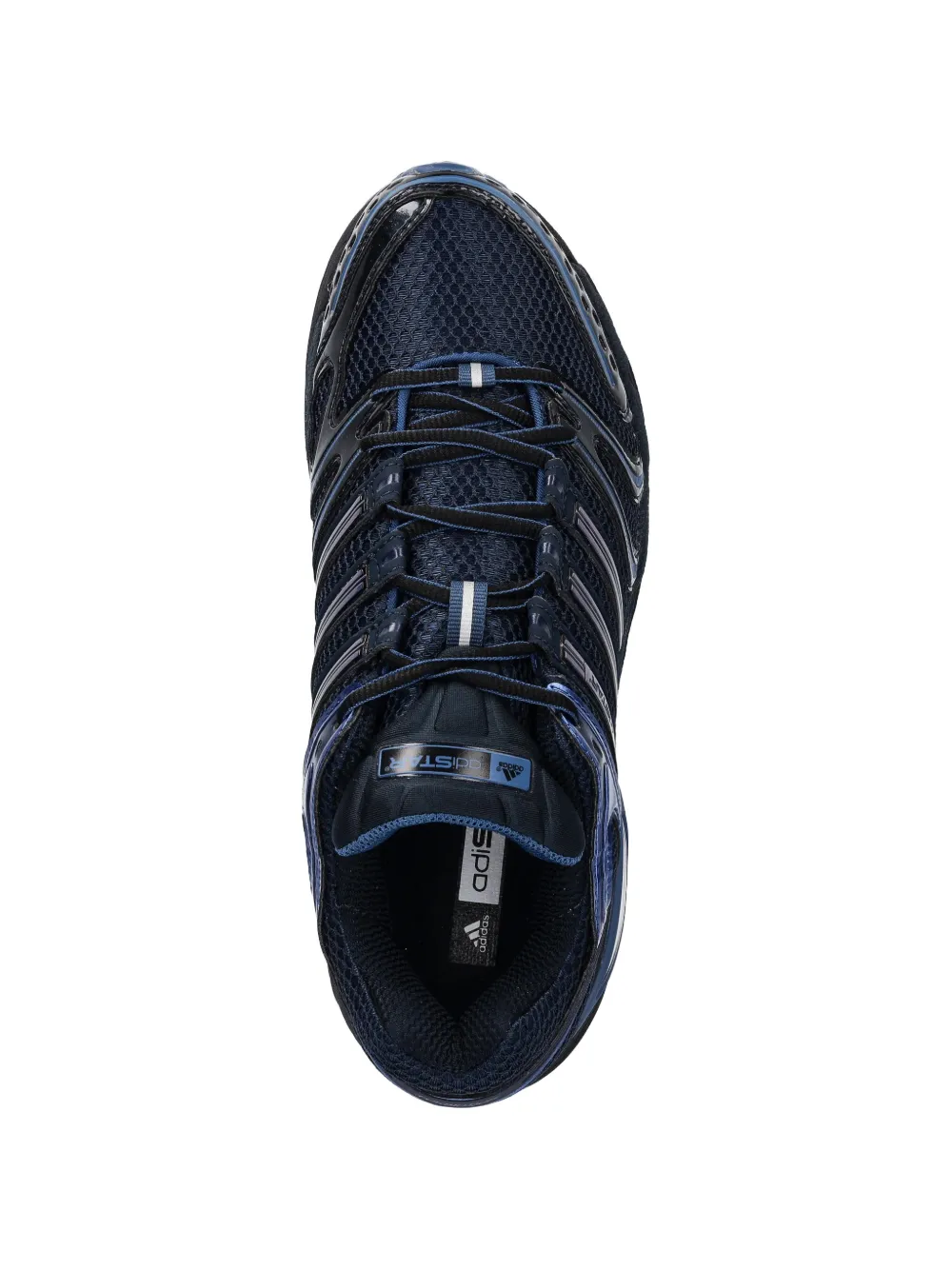 adidas Adistar Control 5 striped sneakers Blauw