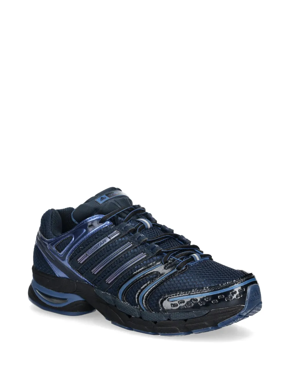 adidas Adistar Control 5 striped sneakers Blauw