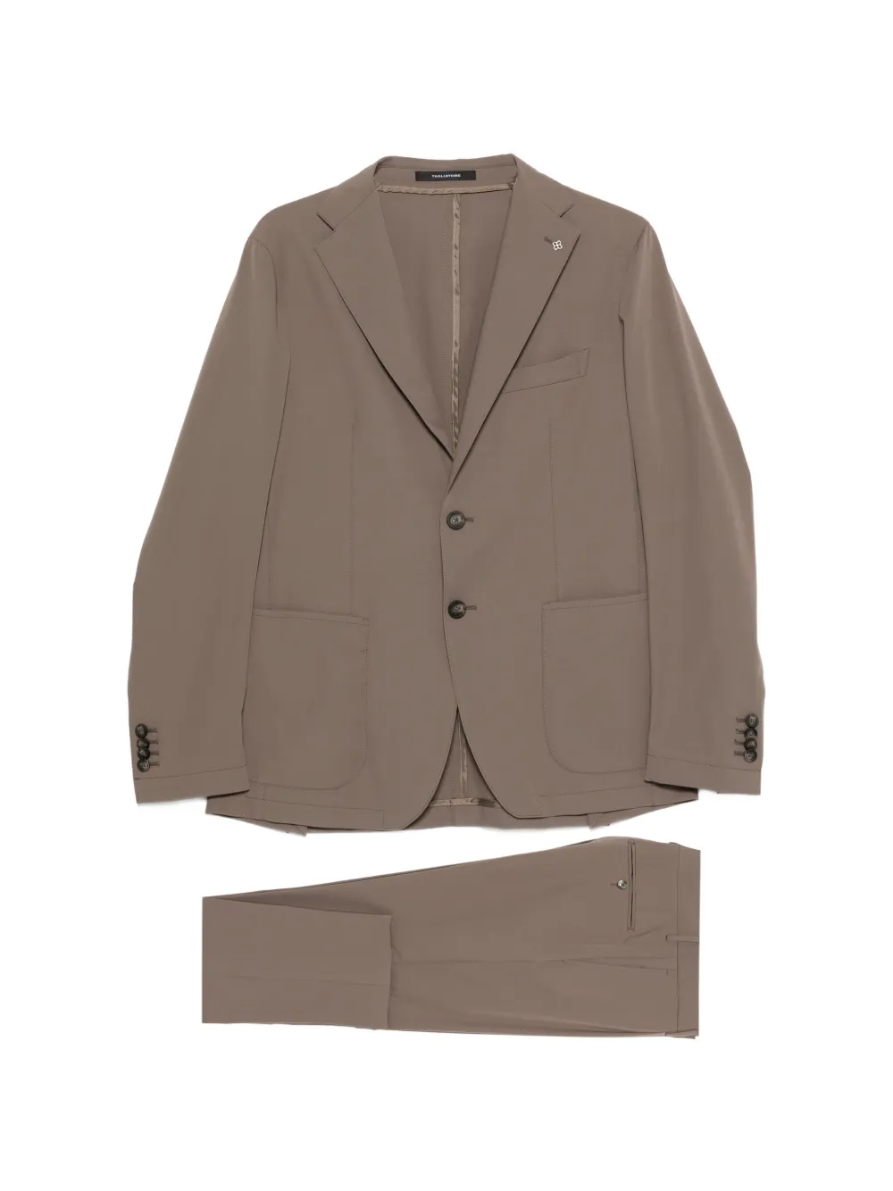 Tagliatore Completo con revers classici - Marrone