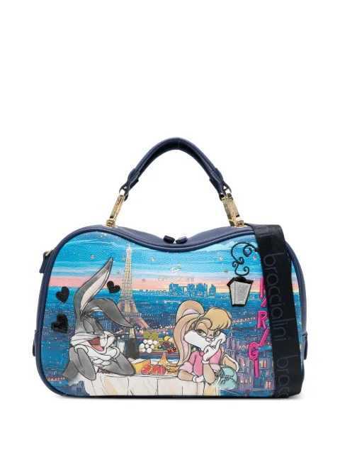 Braccialini x Looney Tunes Cartoline LT top-handles tote bag