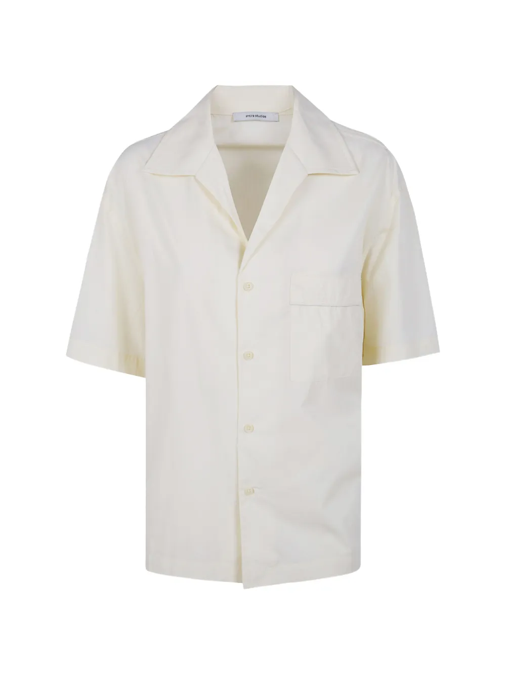 ENTIRE STUDIOS chest-pocket buttoned shirt - Nude