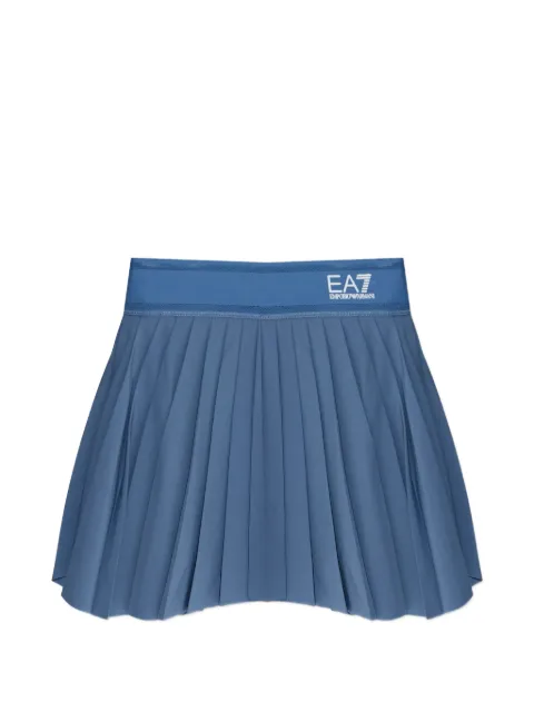 Ea7 Emporio Armani falda corta con diseño plisado