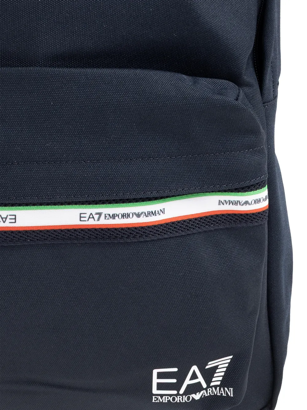 Striped Logo Backpack