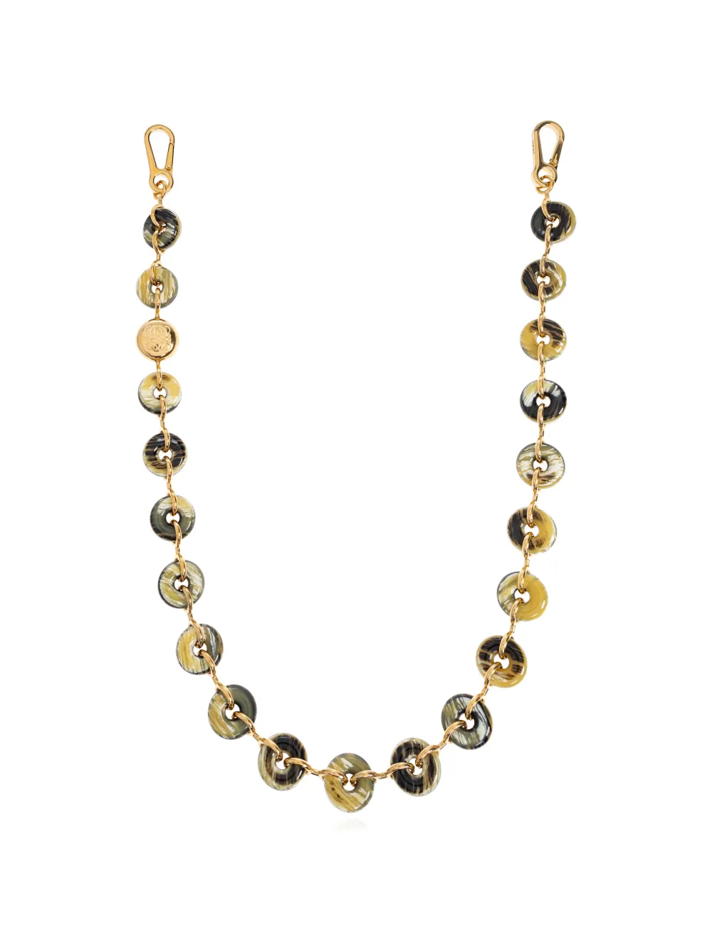 LOEWE round-charm bag strap - Oro