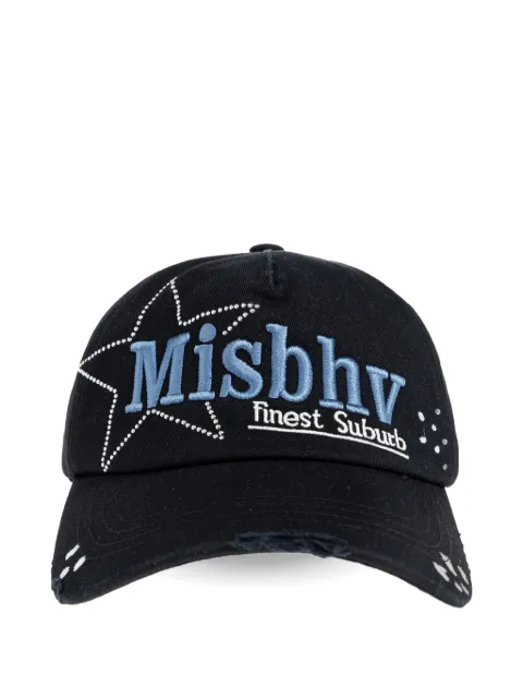 MISBHV distressed embellished cap