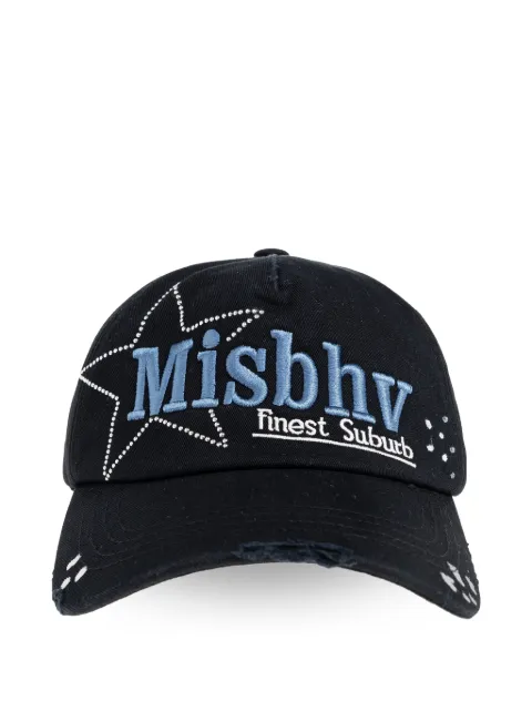 MISBHV distressed embellished cap