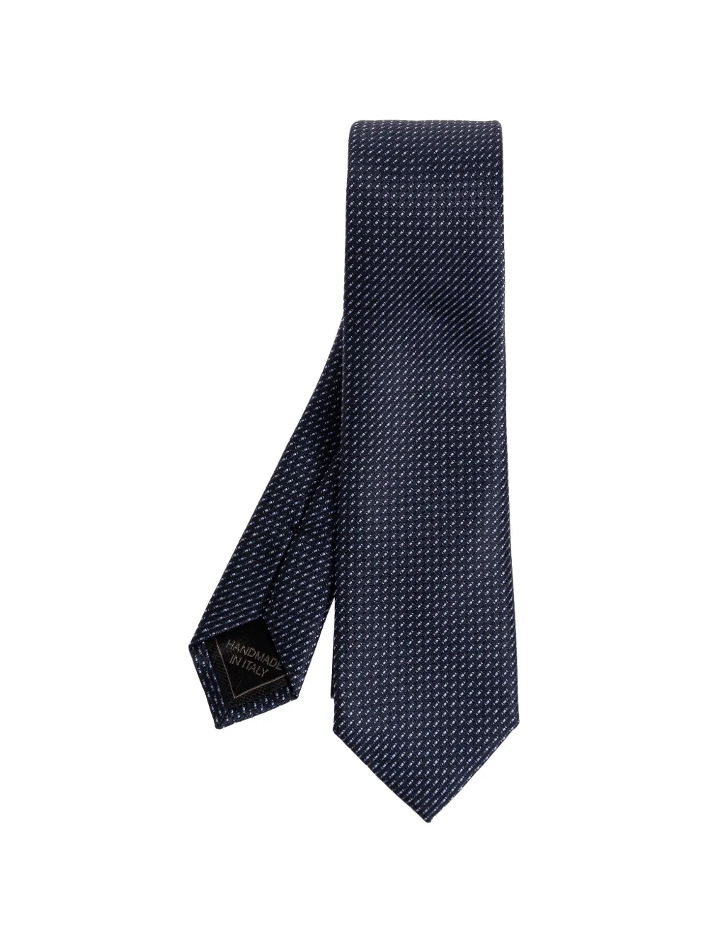 Brioni dotted tie - Blu