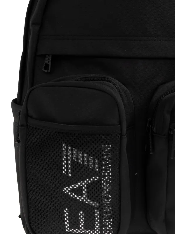armani exchange mini backpack Liz Pebble S imitation leather script adding a touch of elegance and brand recognition Armani Exchange - Technical Fabric