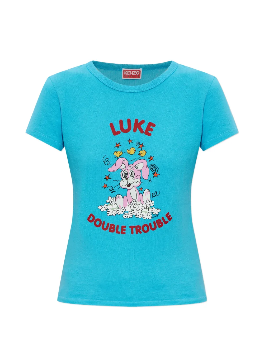 Kenzo graphic r-shirt - Blu