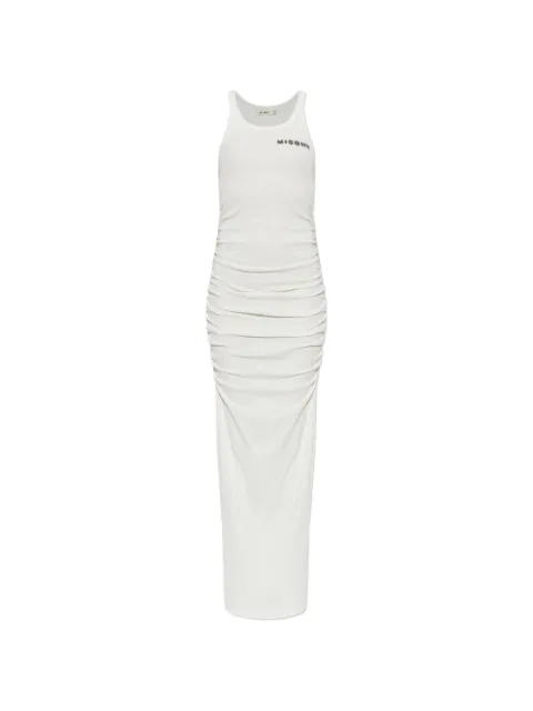 MISBHV ruched maxi dress