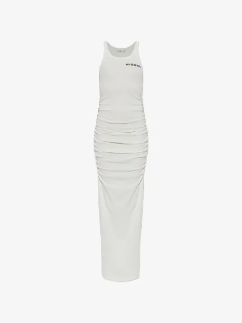 MISBHV robe longue à fronces