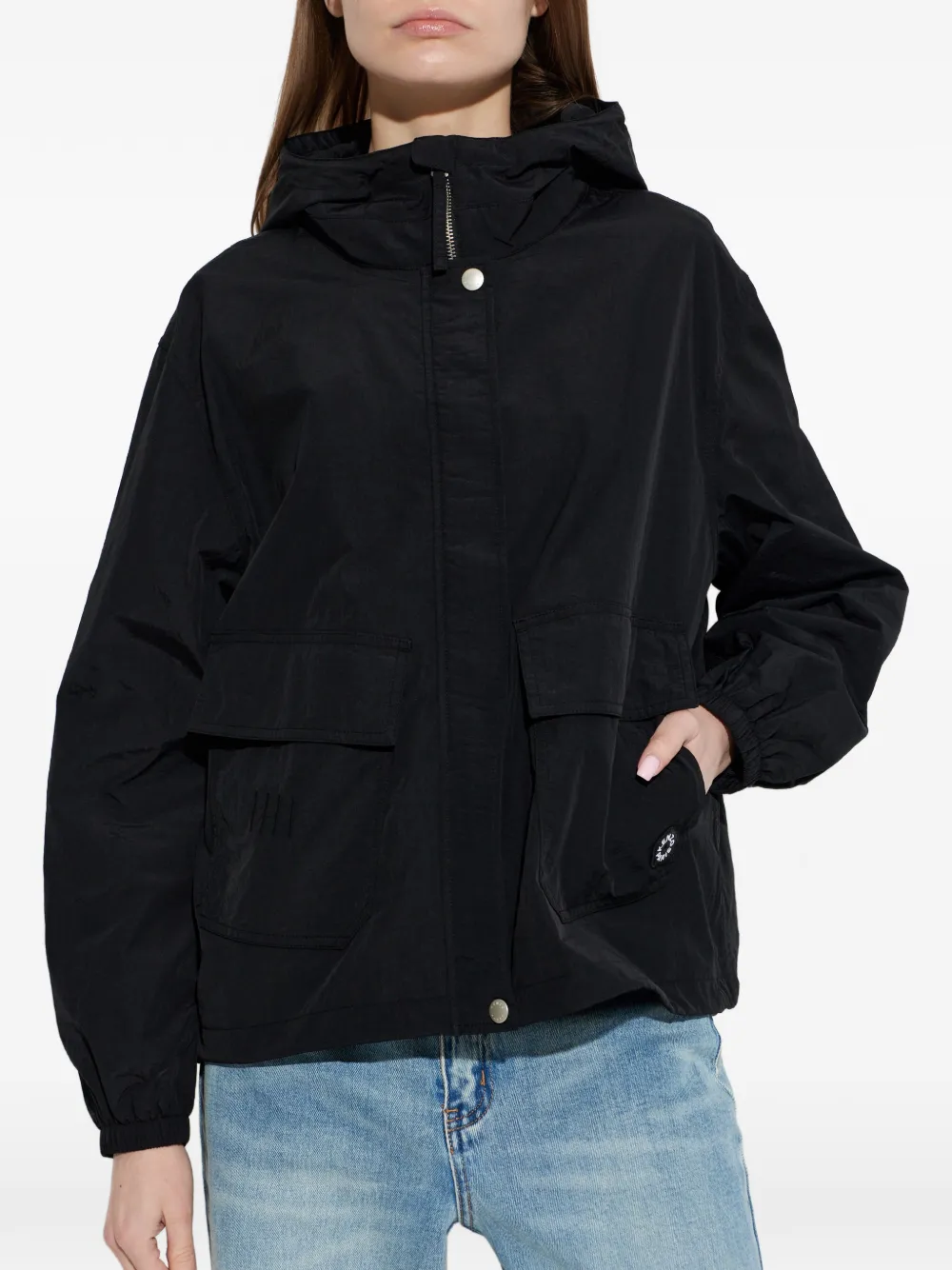  Kenzo Hooded Pocket Jacket - Black 