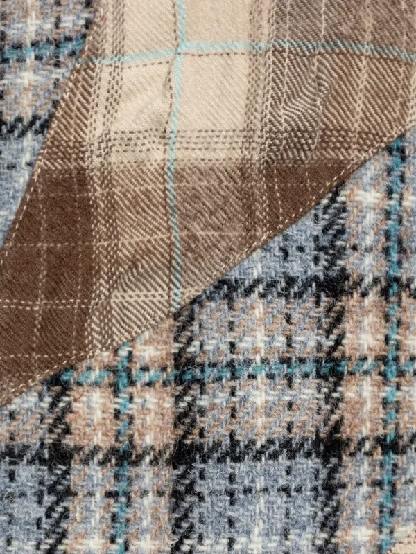 LOEWE パッチワーク シャツ | ブラウン | FARFETCH JP