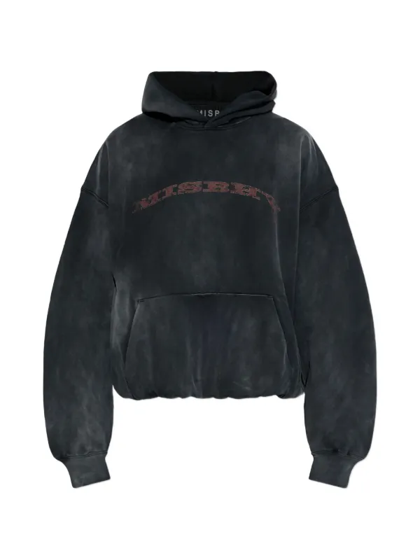 MISBHV ロゴフーデッド スウェットシャツ | ブラック | FARFETCH JP