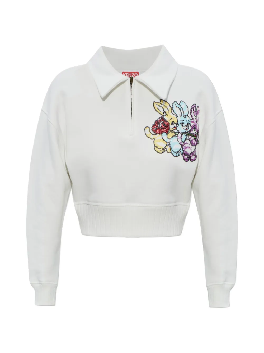 Kenzo cartoon polo shirt - Bianco
