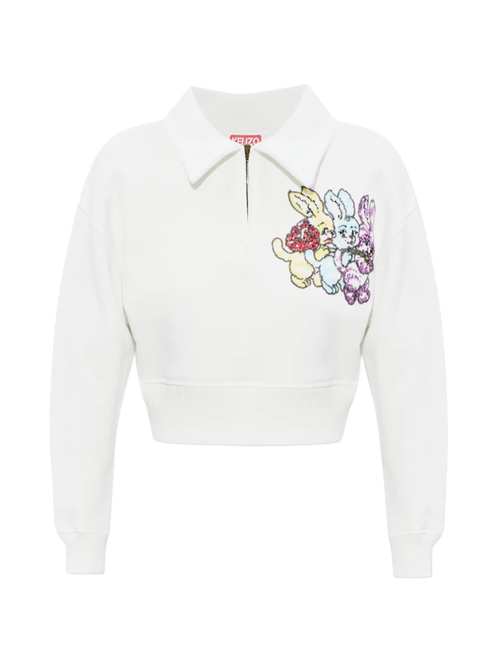 Kenzo cartoon polo shirt - Bianco