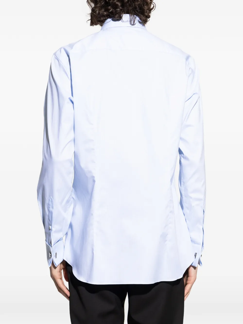 Brioni Overhemd met knopen Blauw