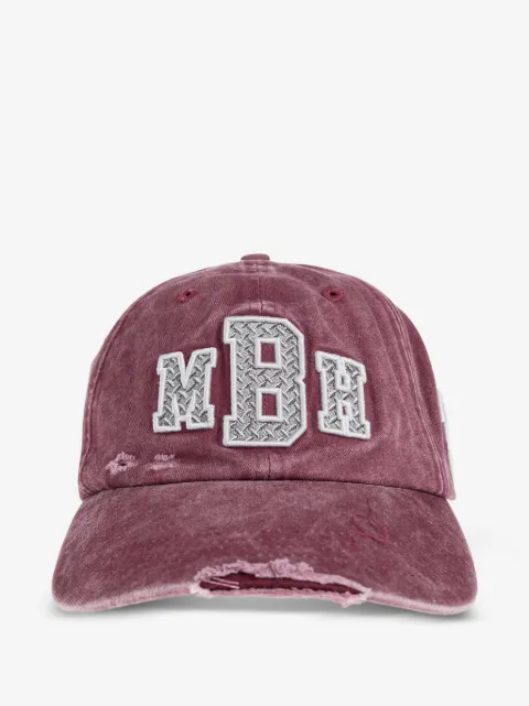 MISBHV Appliqué distressed hat