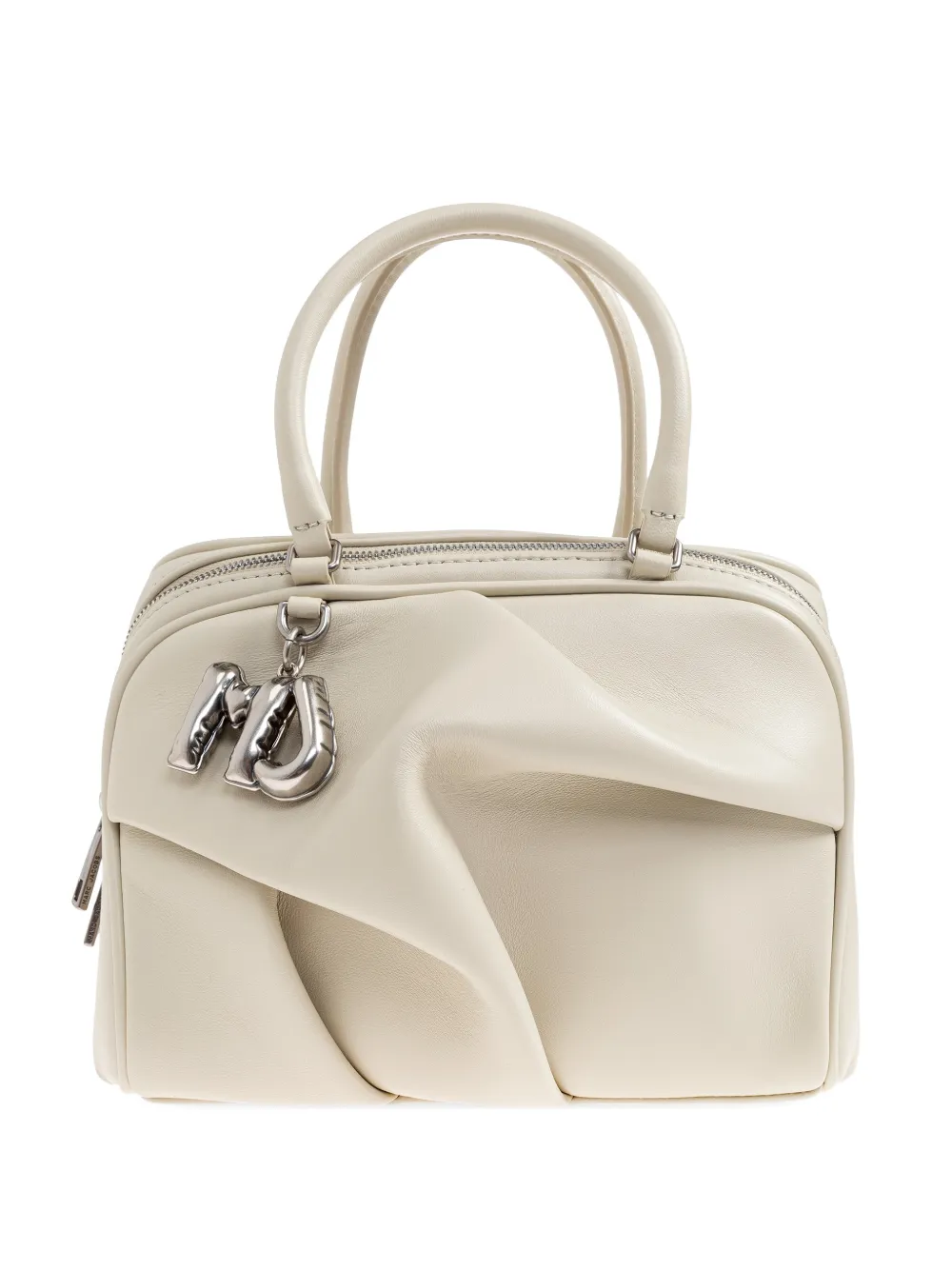 Marc Jacobs mini Wave leather tote bag - Toni neutri