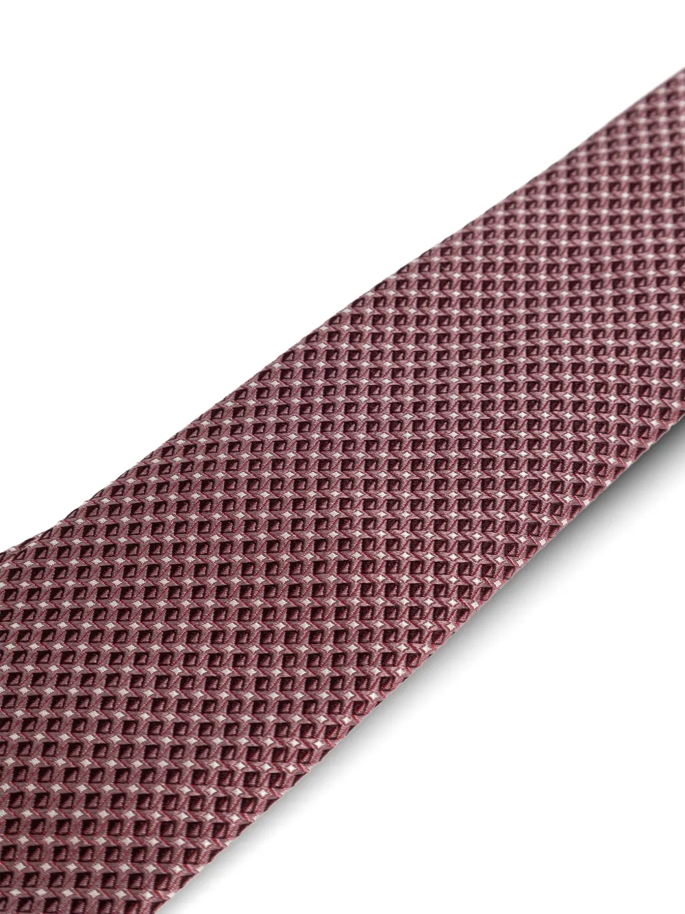  Brioni Patterned Tie - Red 