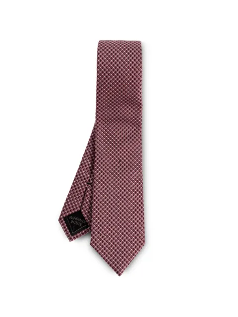 Brioni patterned tie