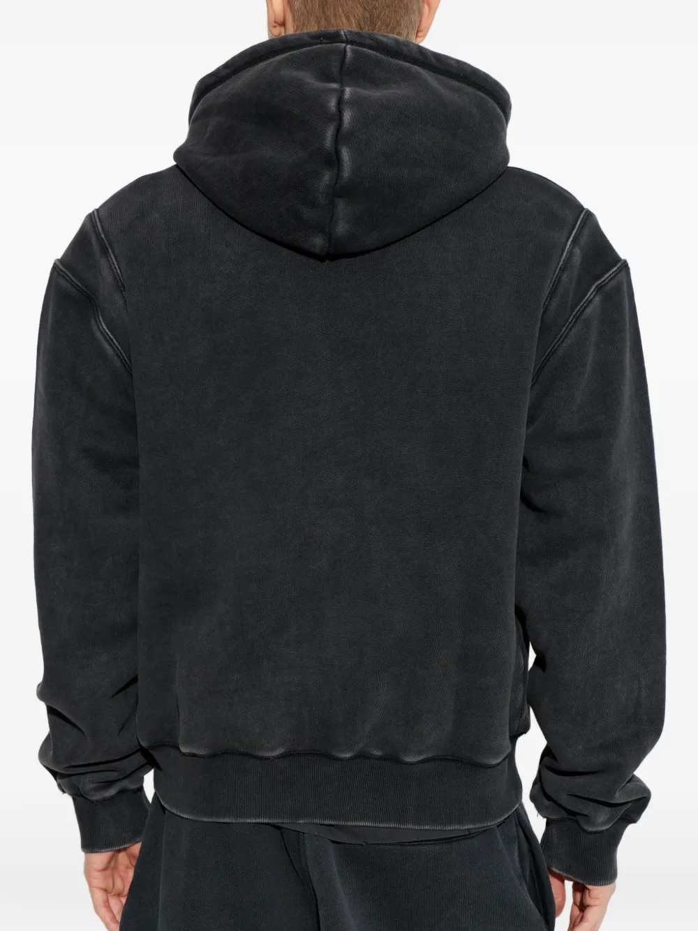 MISBHV Hoodie met rits Zwart