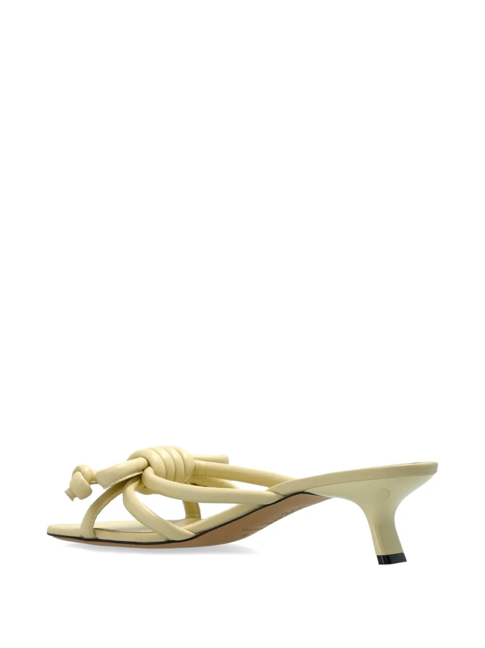 LOEWE Flamenco Knot strap sandals Beige