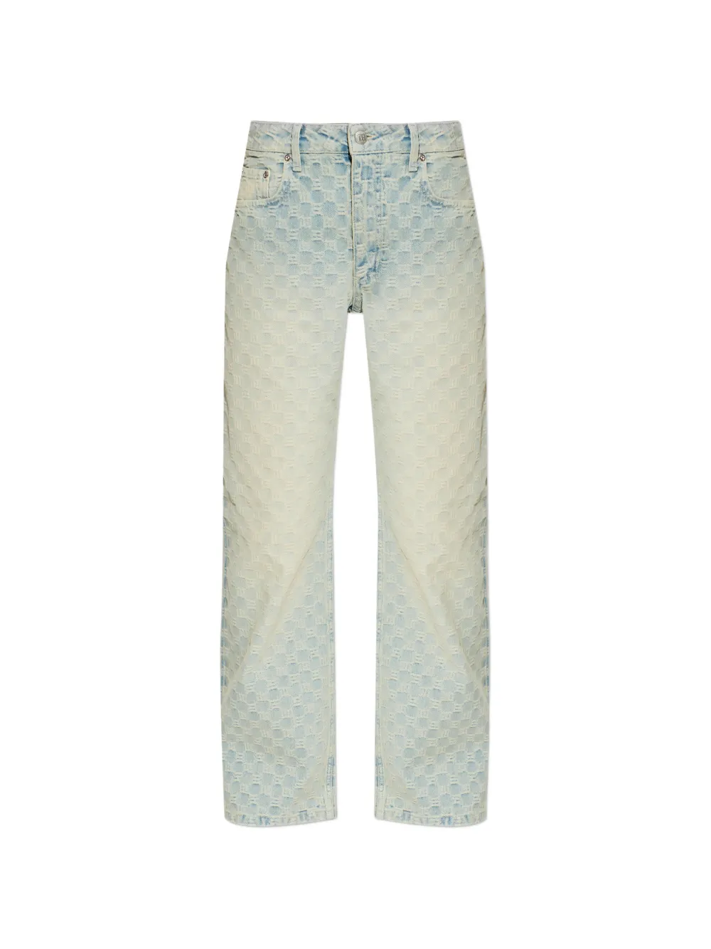 MISBHV monogram-jacquard jeans - Blu