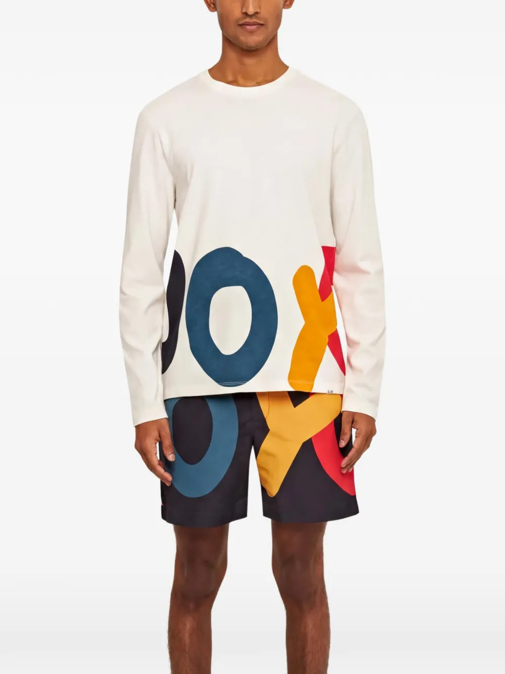 Orlebar Brown T-shirt met print Wit