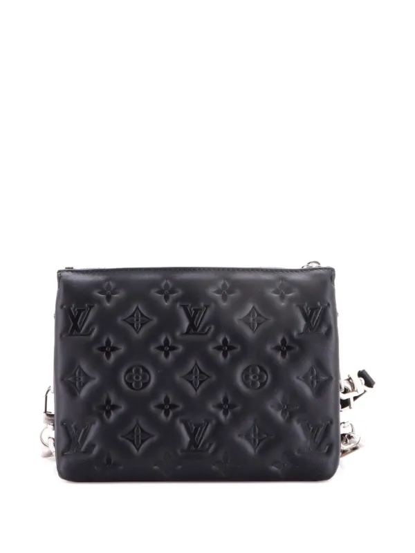 Louis Vuitton Pre-Owned クッサン モノグラム エンボス ラムスキン BB