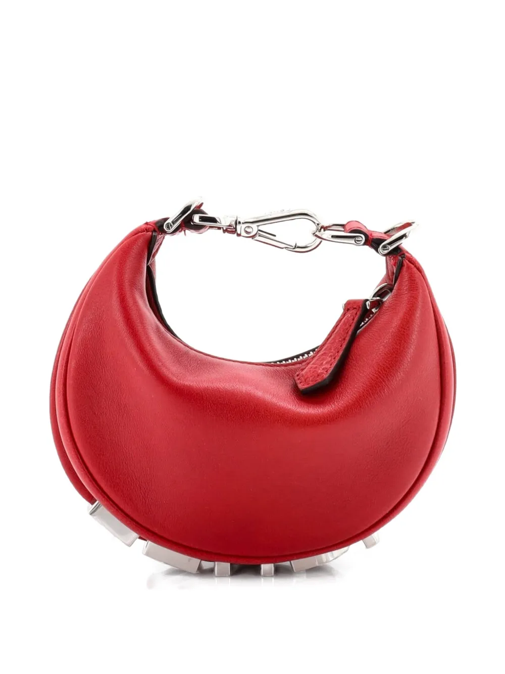 Fendigraphy Bag Leather Nano hobo bag