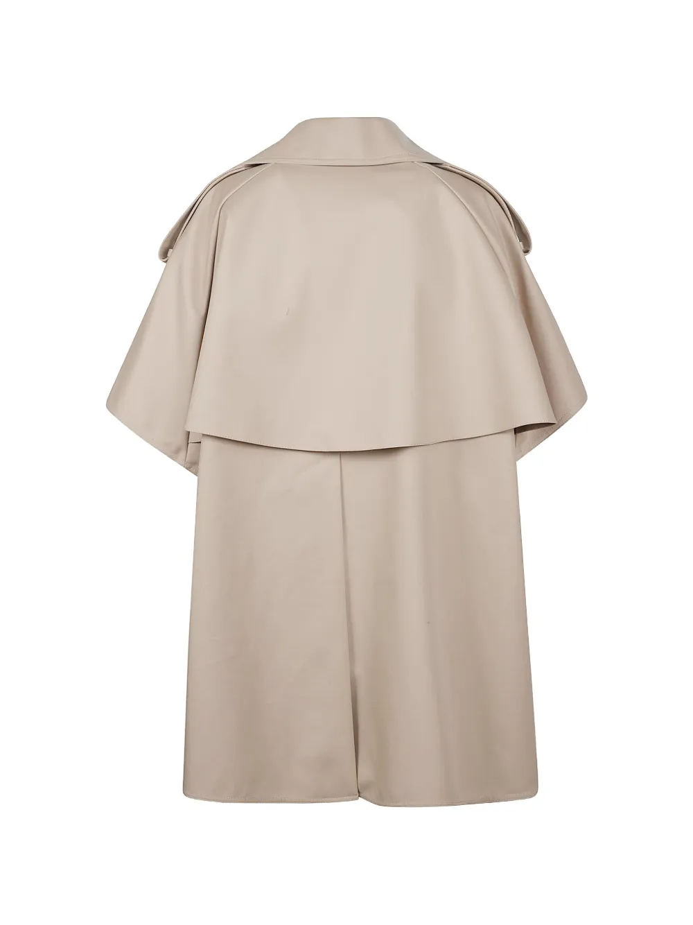  Max Mara Abrigo Con Doble Botonadura - Neutro 