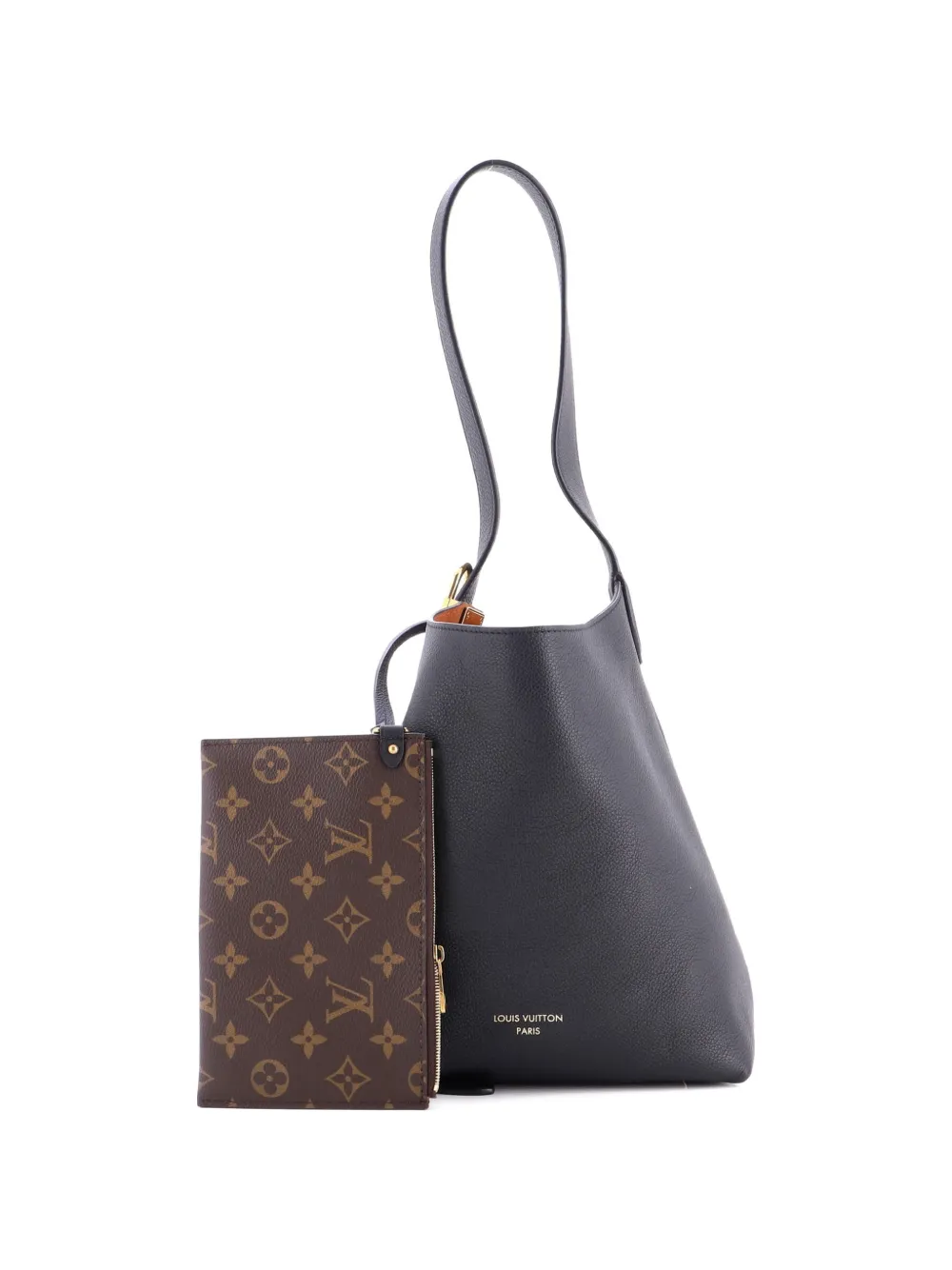 Louis Vuitton Pre-Owned Low Key Calfskin PM hobo bag - Nero