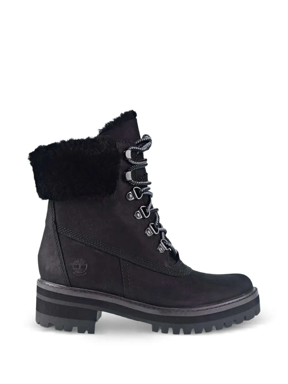 Timberland shearling courmayeur valley boots - Nero