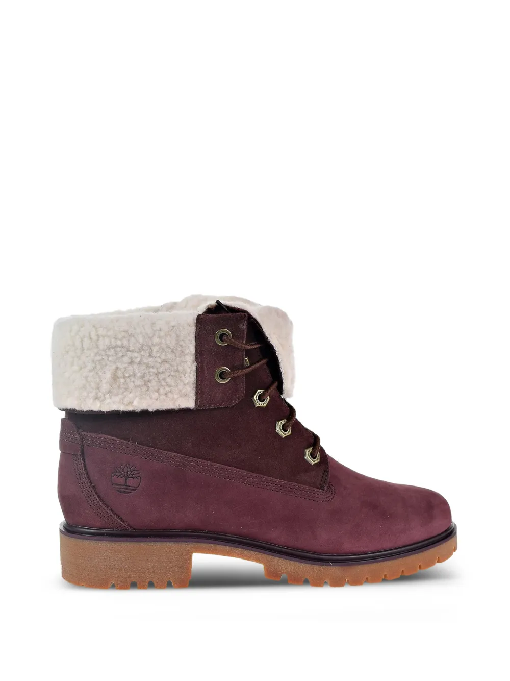 Timberland Fleece gevoerde laarzen Rood