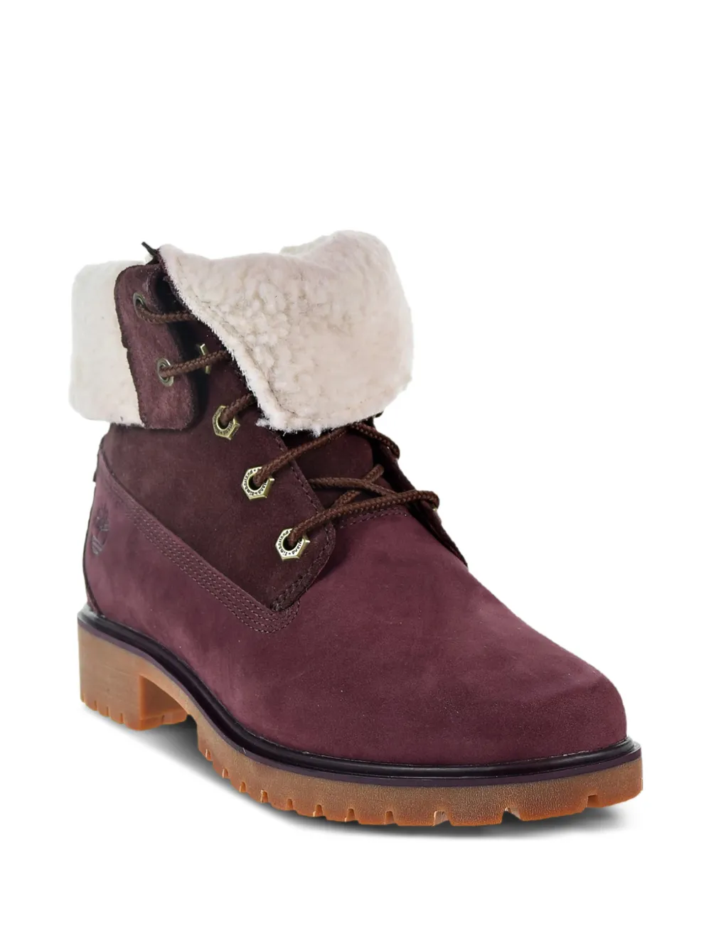 Timberland Fleece gevoerde laarzen Rood