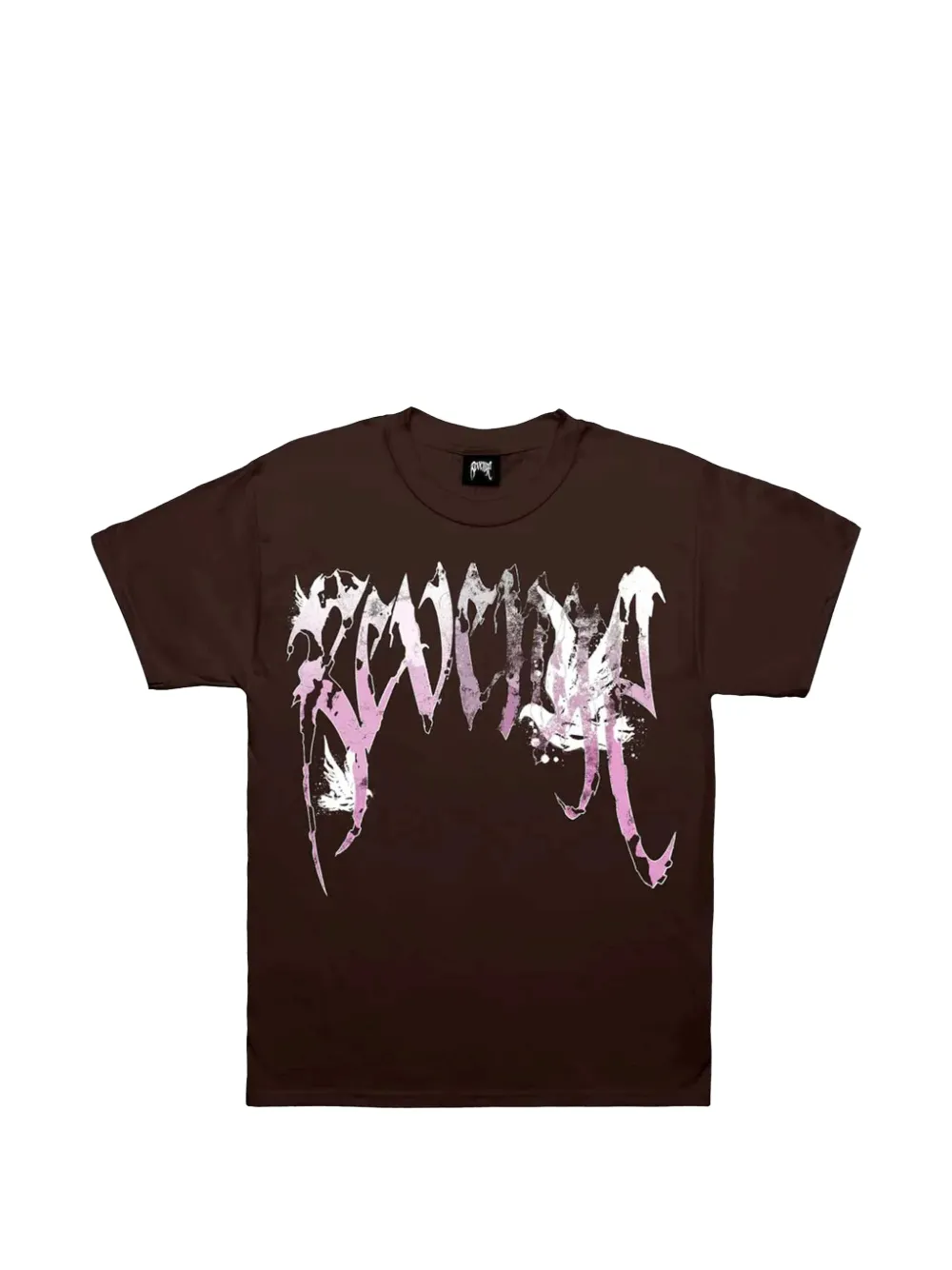 Revenge graffiti dove T-shirt - Marrone