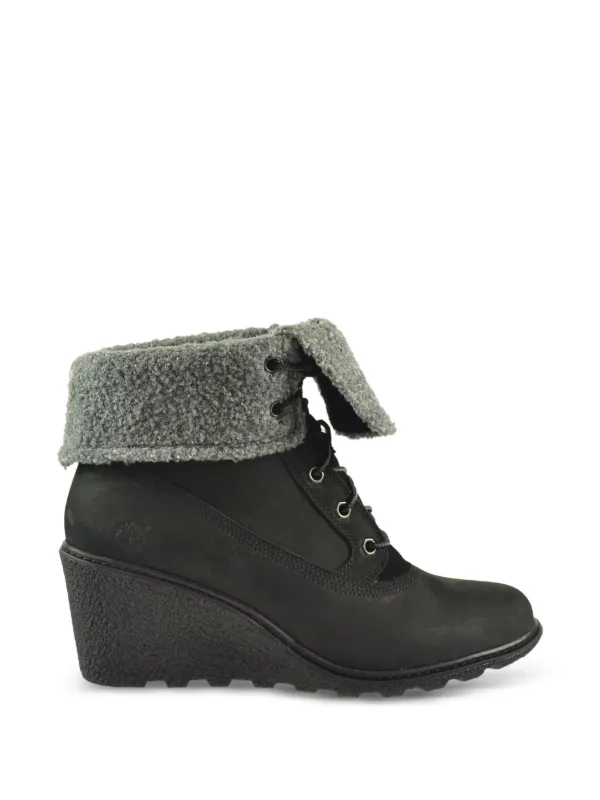Timberland ロールトップ ブーツ | ブラック | FARFETCH JP