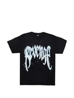 HELLSTAR ラインストーンロゴ Tシャツ | ブラック | FARFETCH JP